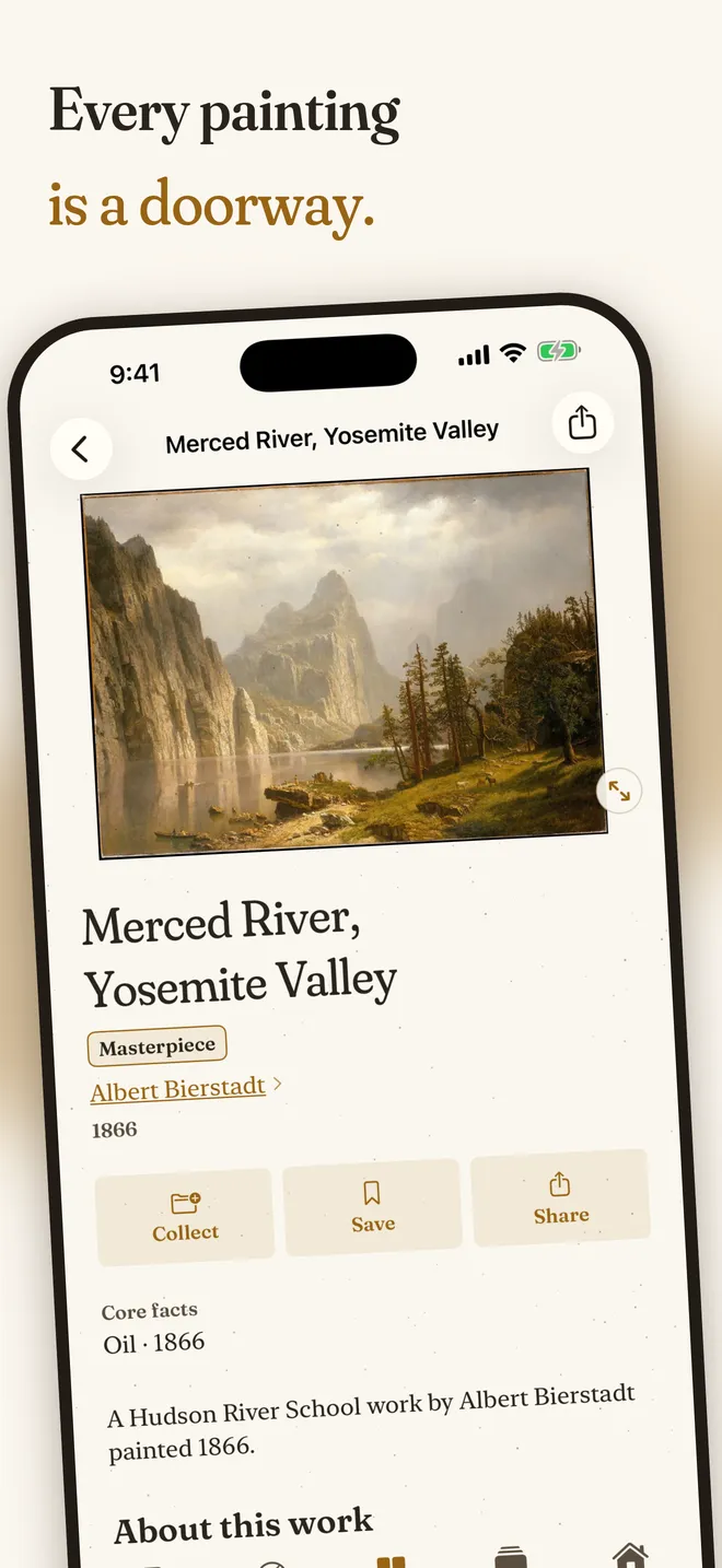 The daily For You pick in the Artifact World Gallery iOS app