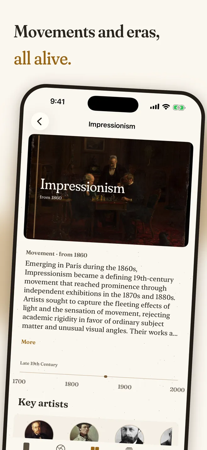 The Plus membership screen in the Artifact World Gallery iOS app