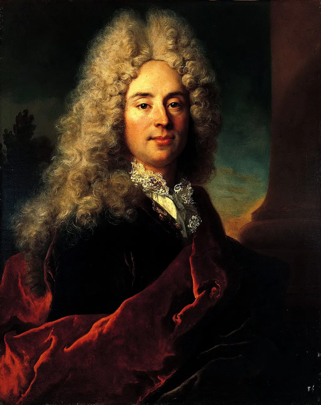 Portrait du marquis d’Havrincourt, by Nicolas de Largillière, oil, 1713