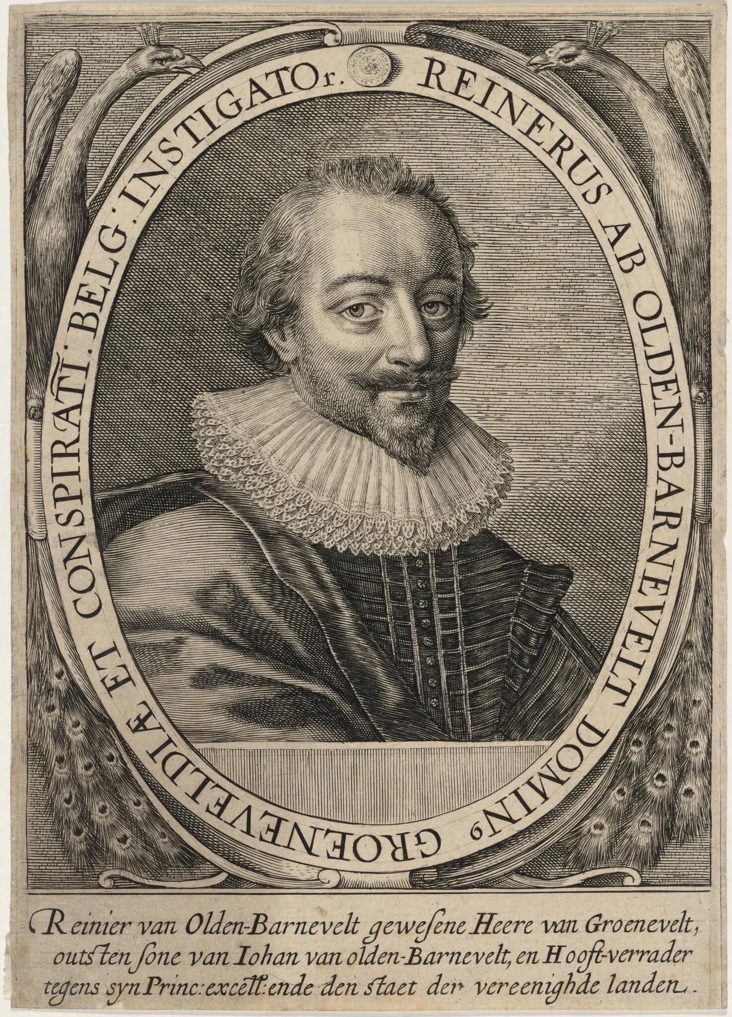 Reinier van Oldenbarneveldt, detail