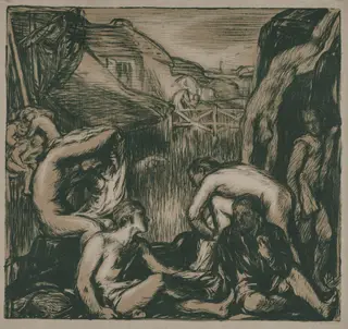The Mill-Pond, by Charles Hasslewood Shannon, 1905