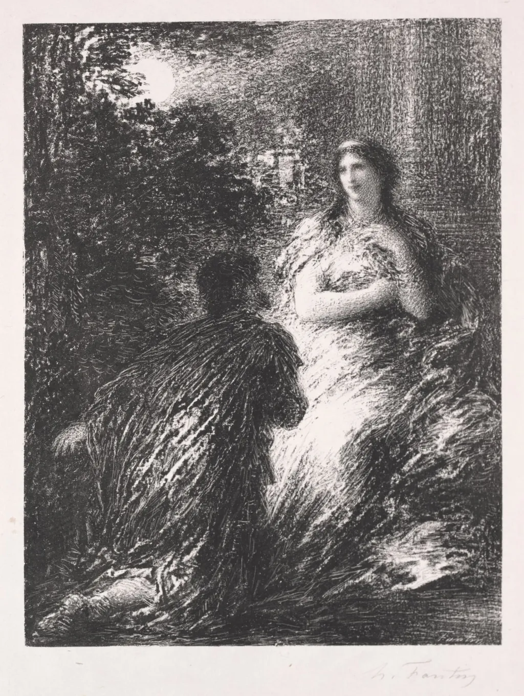 Duo des Troyens, by Henri Fantin-Latour, 1894