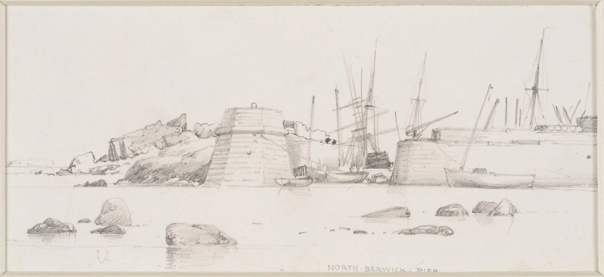 North Berwick Pier, detail