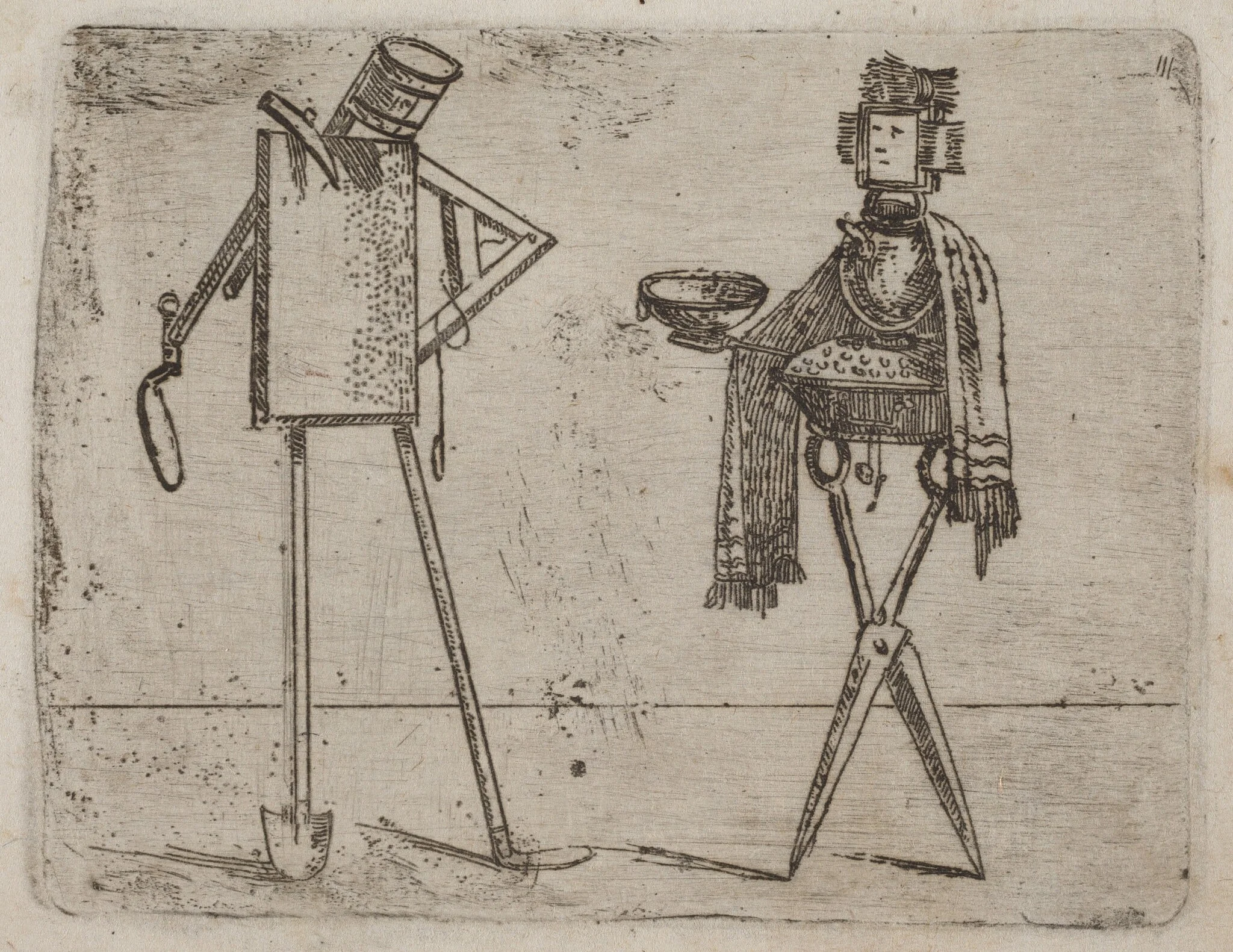 From "Bizzarie di varie Figure", detail