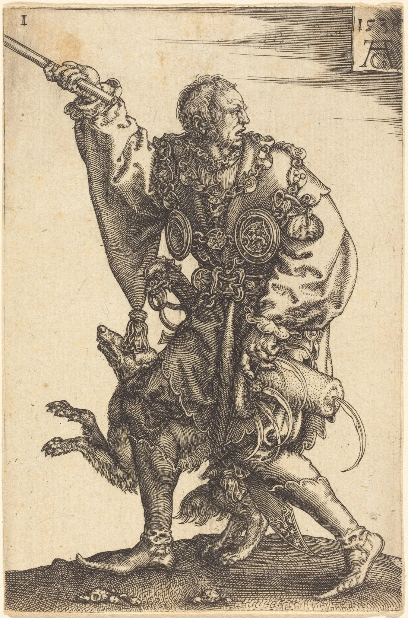 Large Wedding Dancers, detail