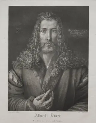 Albrecht Dürer, by François Forster, 1822