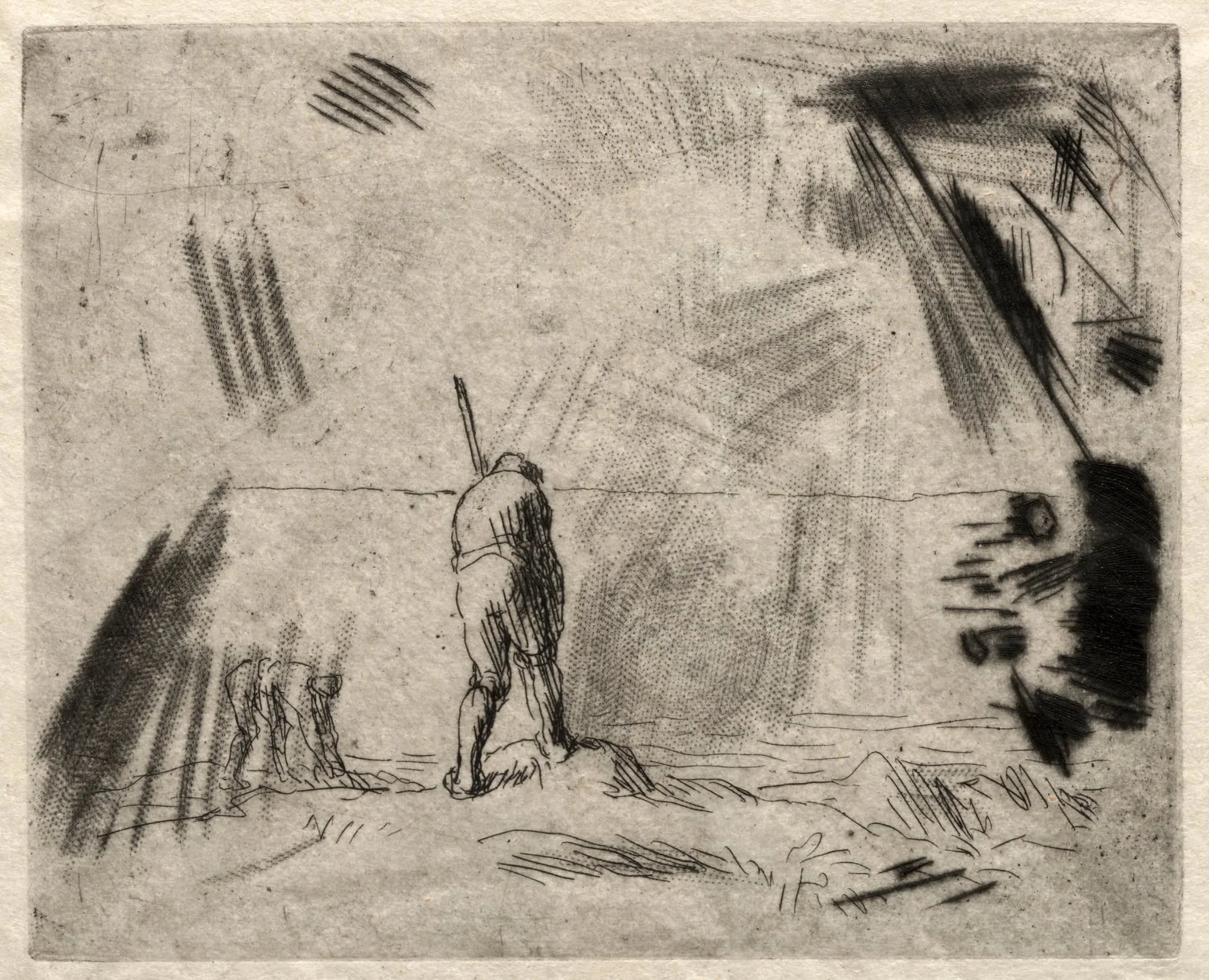 Kelp Gatherers, detail