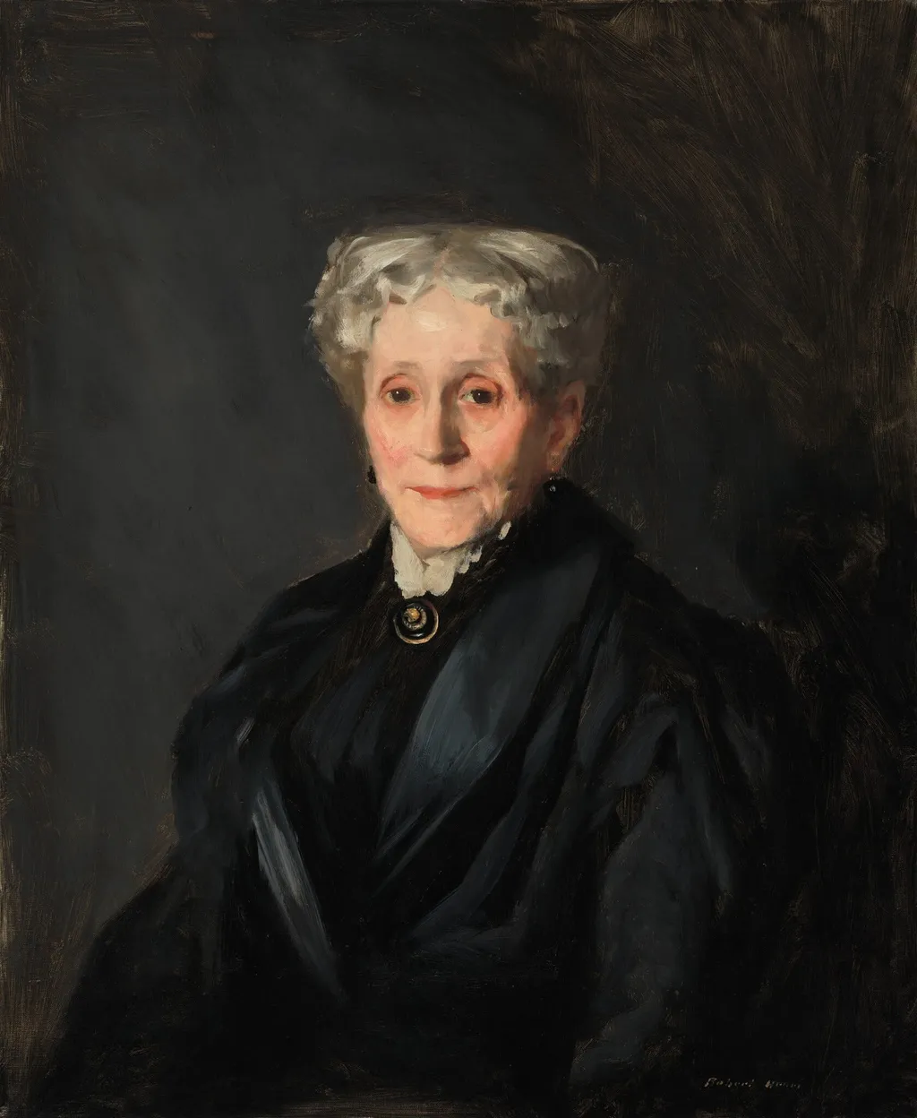 Elizabeth Virginia Laning Bradner Smith (Mrs. George Cotton Smith), by Robert Henri, oil, 1908