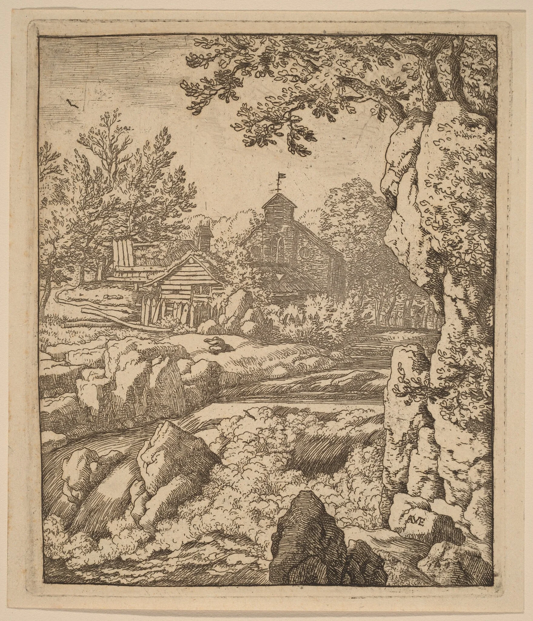 Waterfall, detail