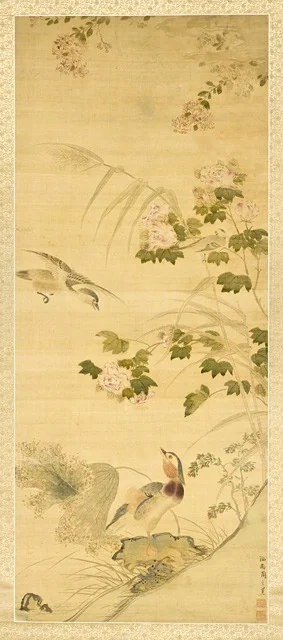 Flowers and Birds, detail