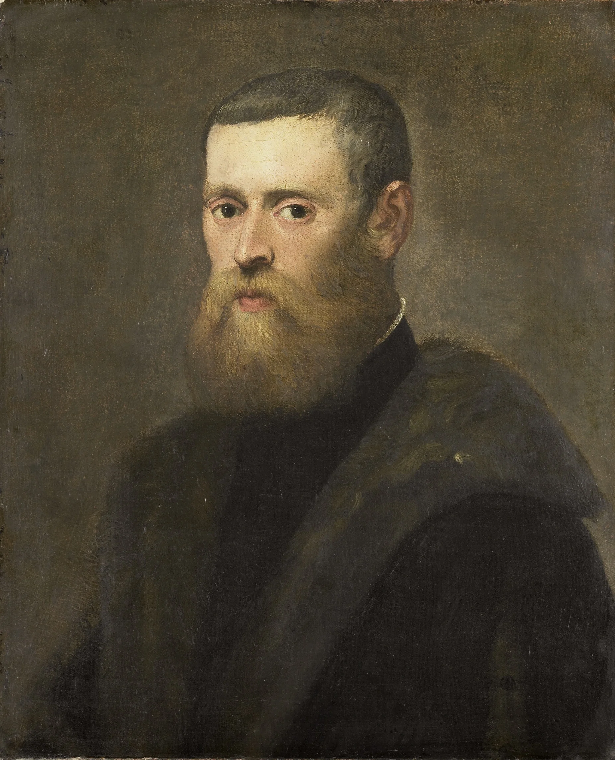Portrait of a Man, detail