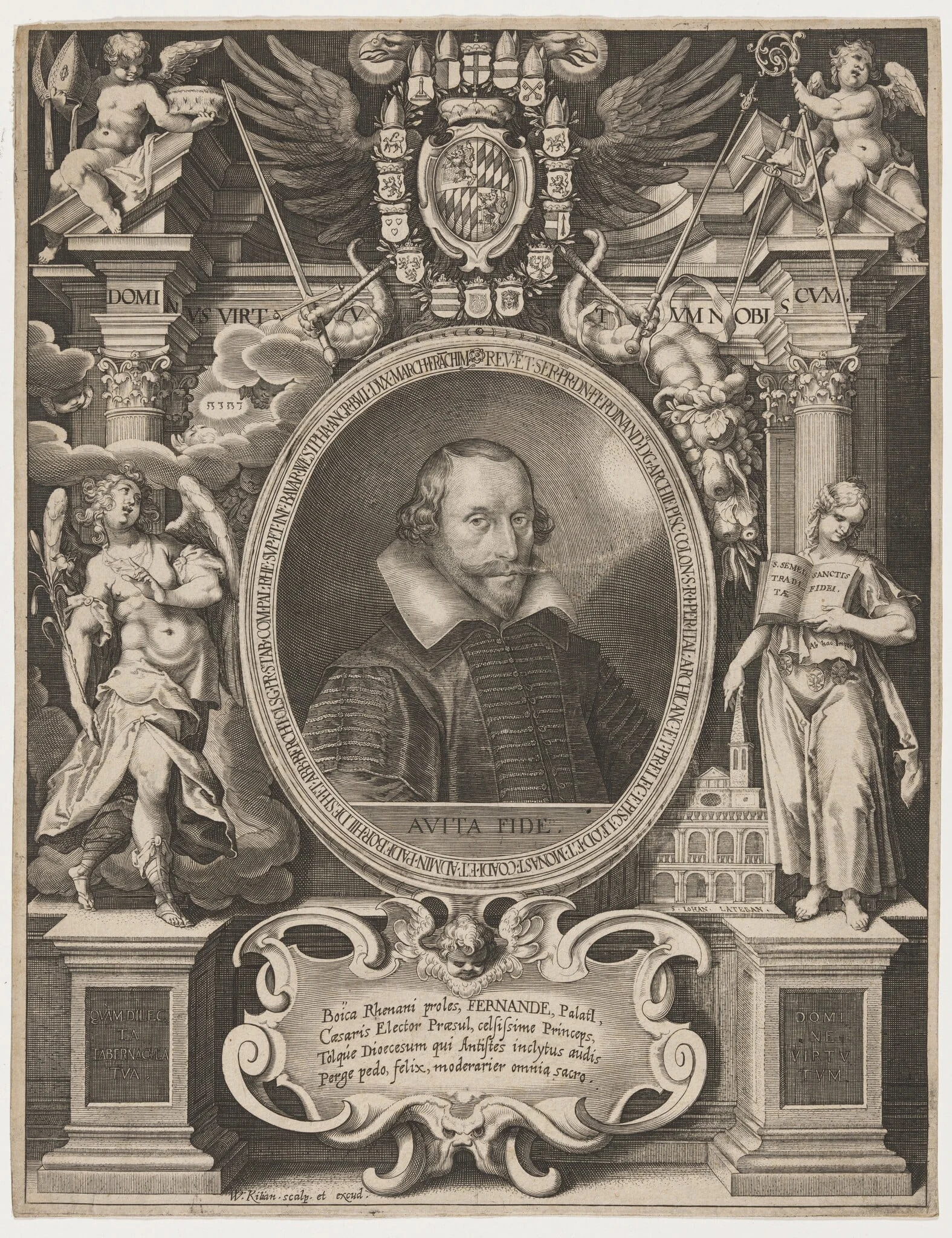 Ferdinand II, Roman Emperor, detail