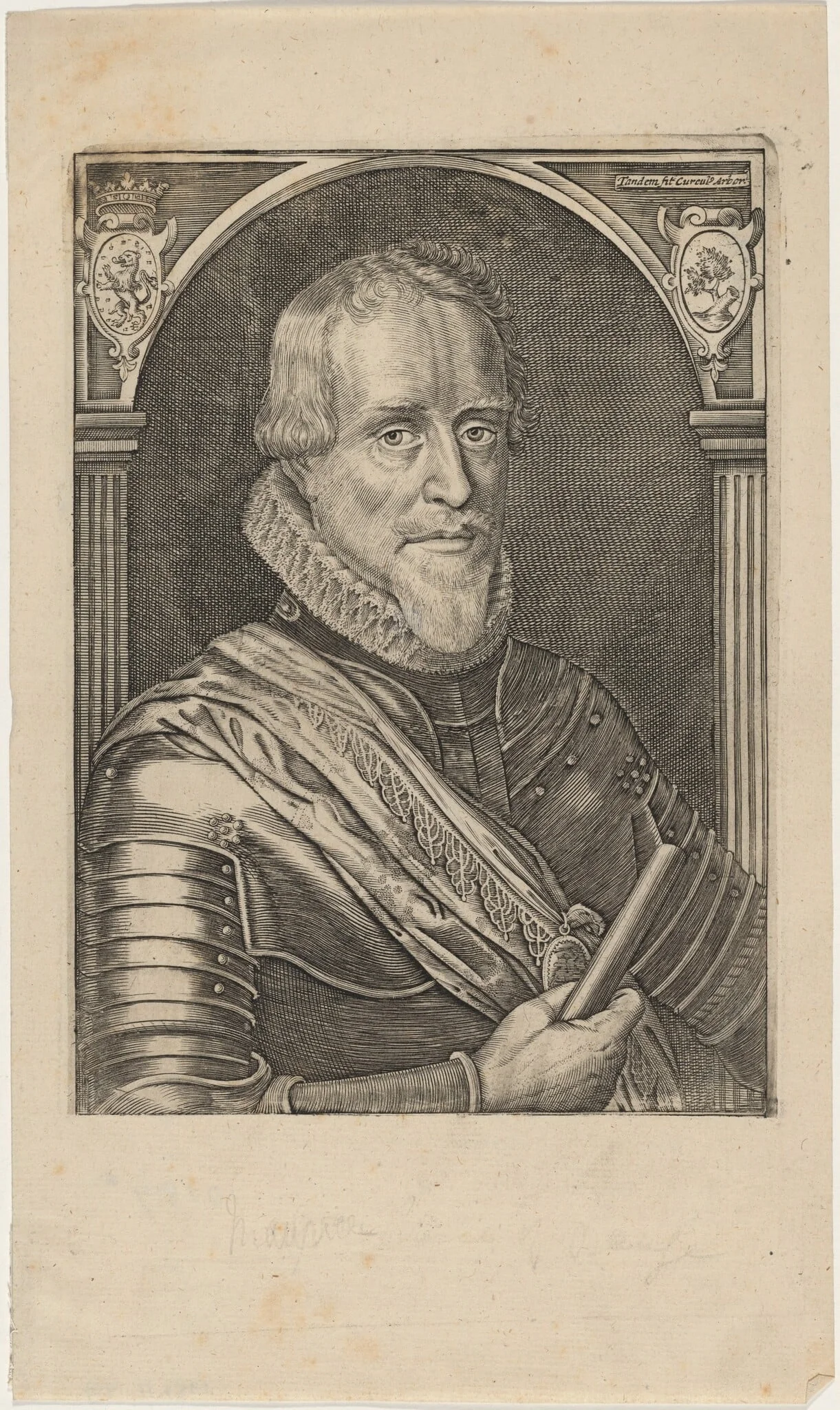 Maurice, Prince of Orange, detail