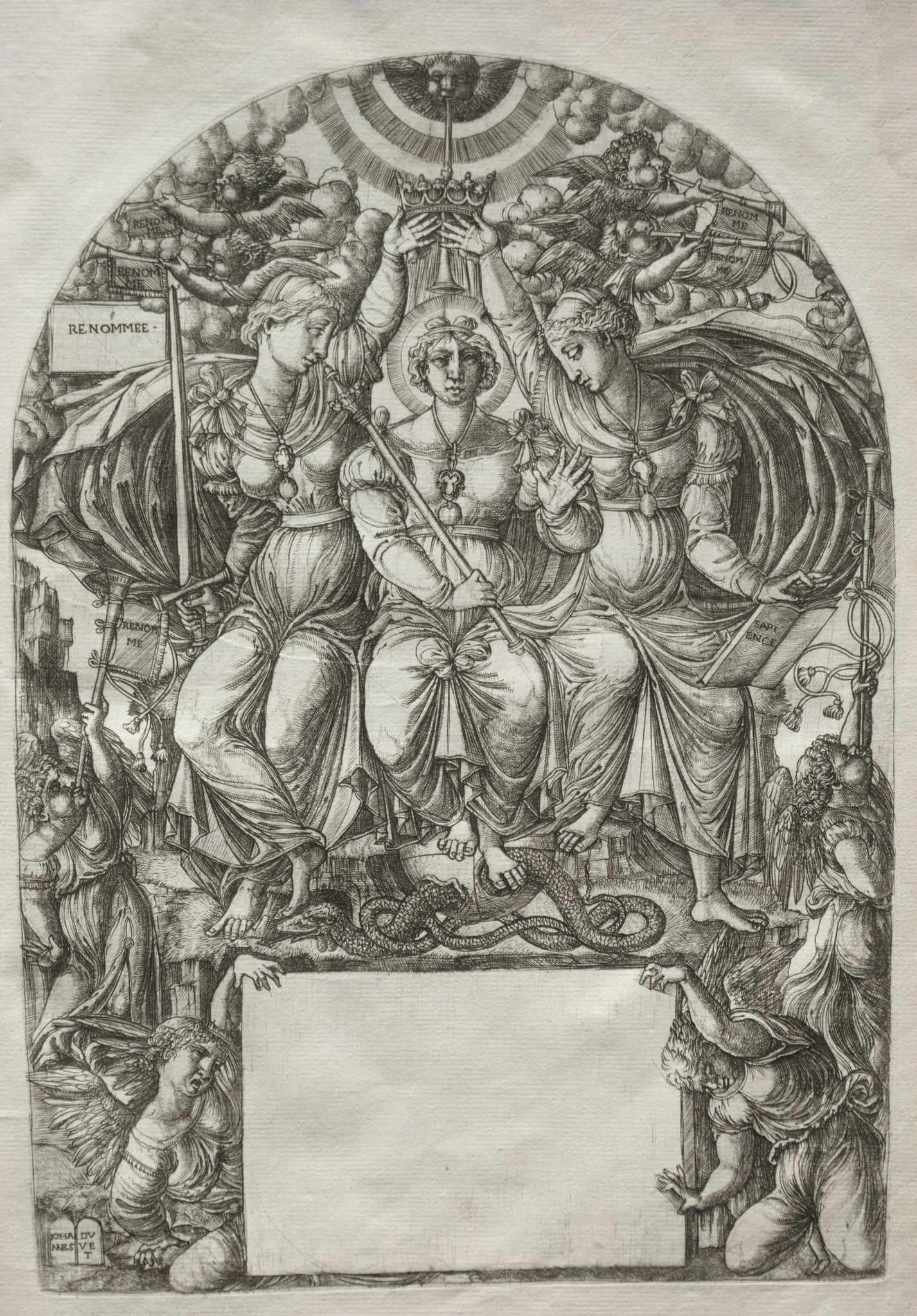 The Royal Majesty, detail