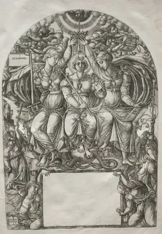 The Royal Majesty, by Jean Duvet, 1561