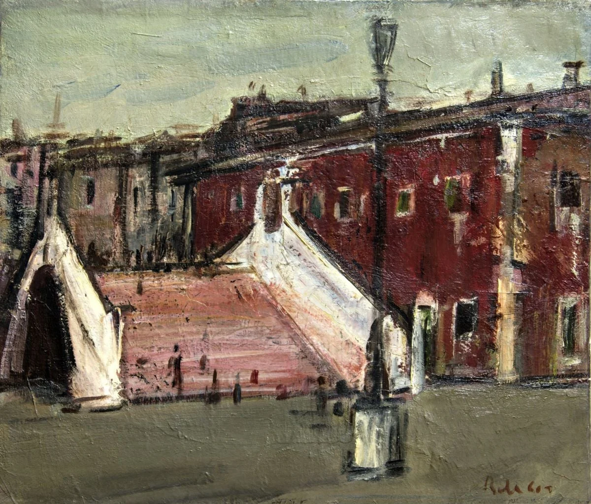 Peisaj din Veneția, detail