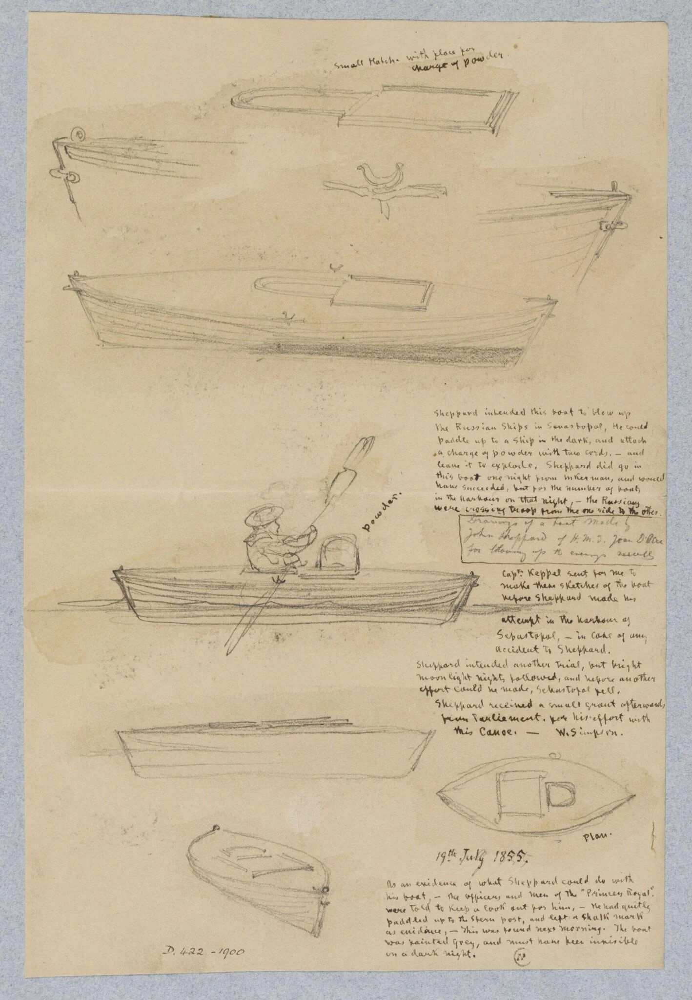 Sketches made during the Campaign of 1854-55 in the Crimea, Circassia and Constantinople, detail