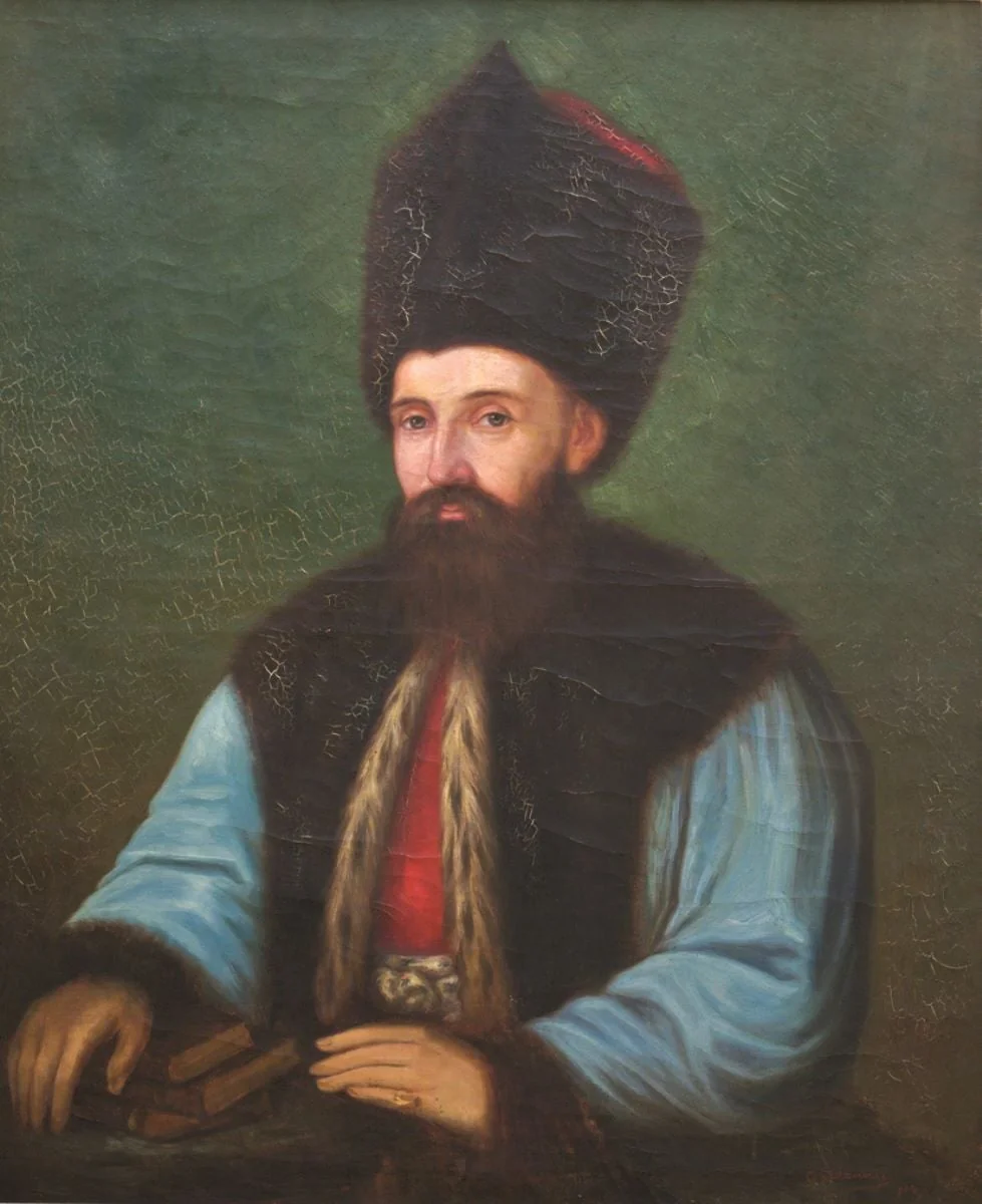 Portretul lui Grigore Brâncoveanu, detail