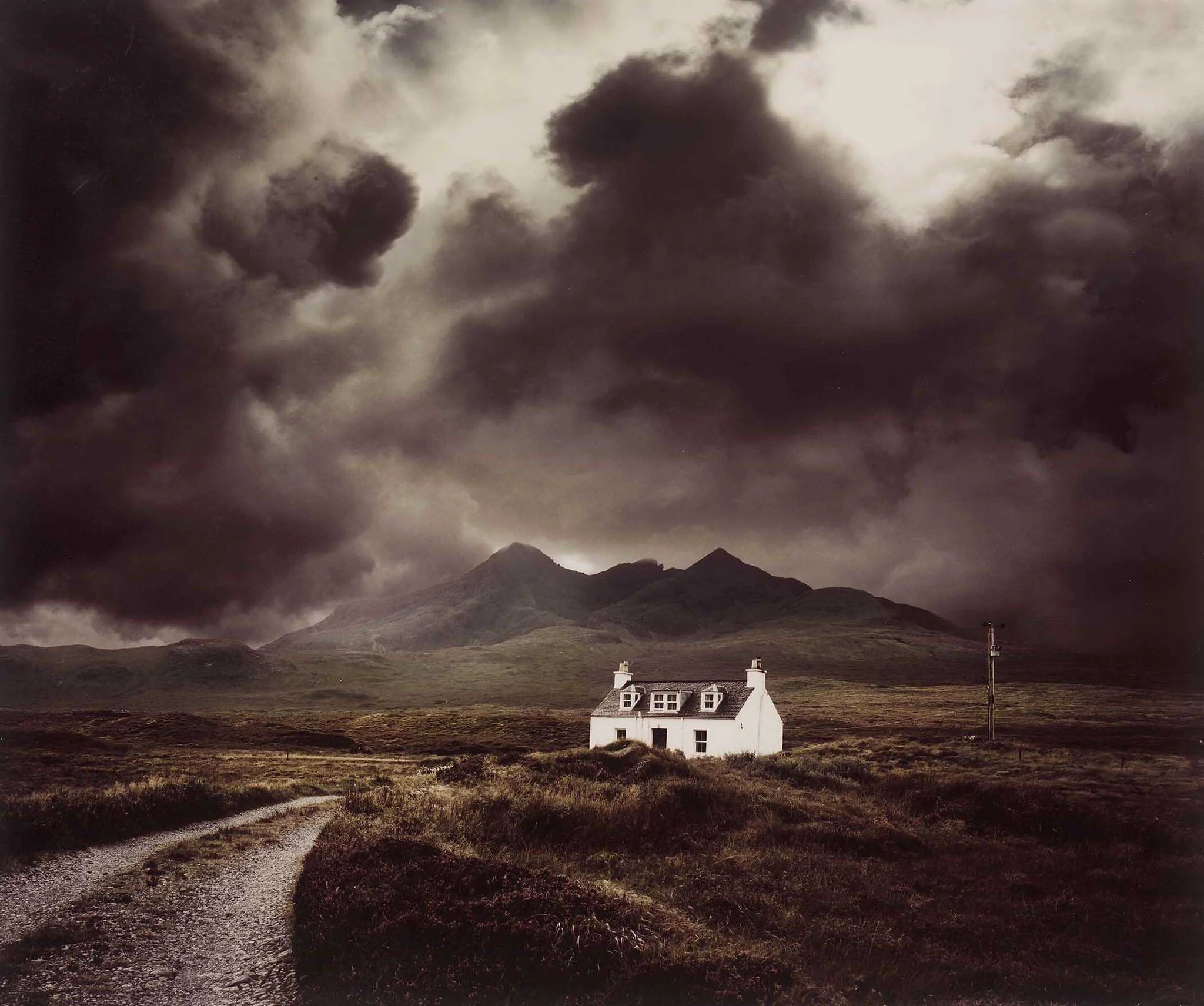 House Isle of Skye Scotland, detail