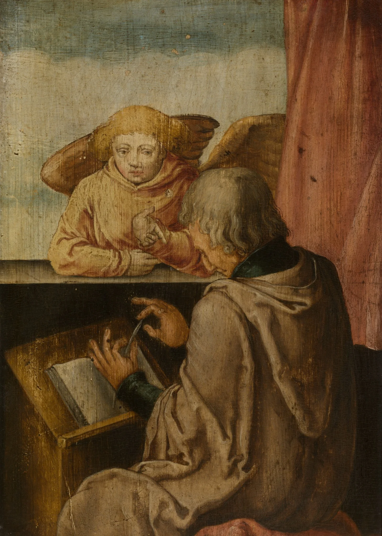 Saint Matthew, detail