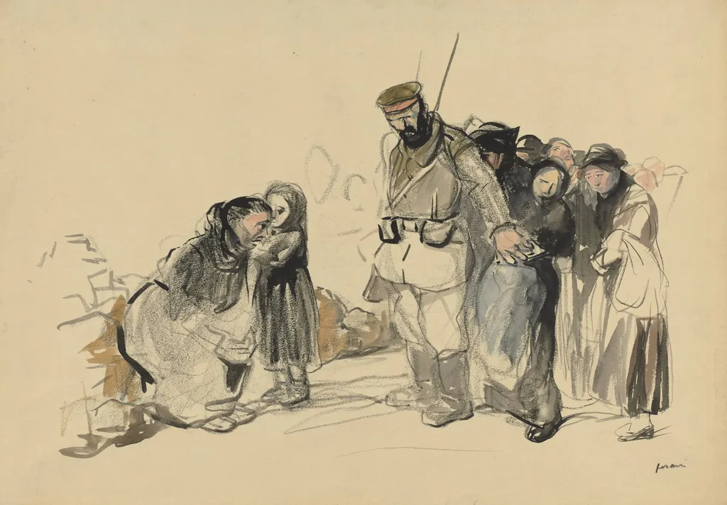The Slavery in the North, by Jean-Louis Forain, 1892