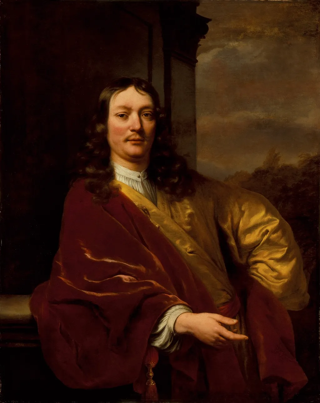 Portrait of a Man, by Ferdinand Bol, oil, 1670