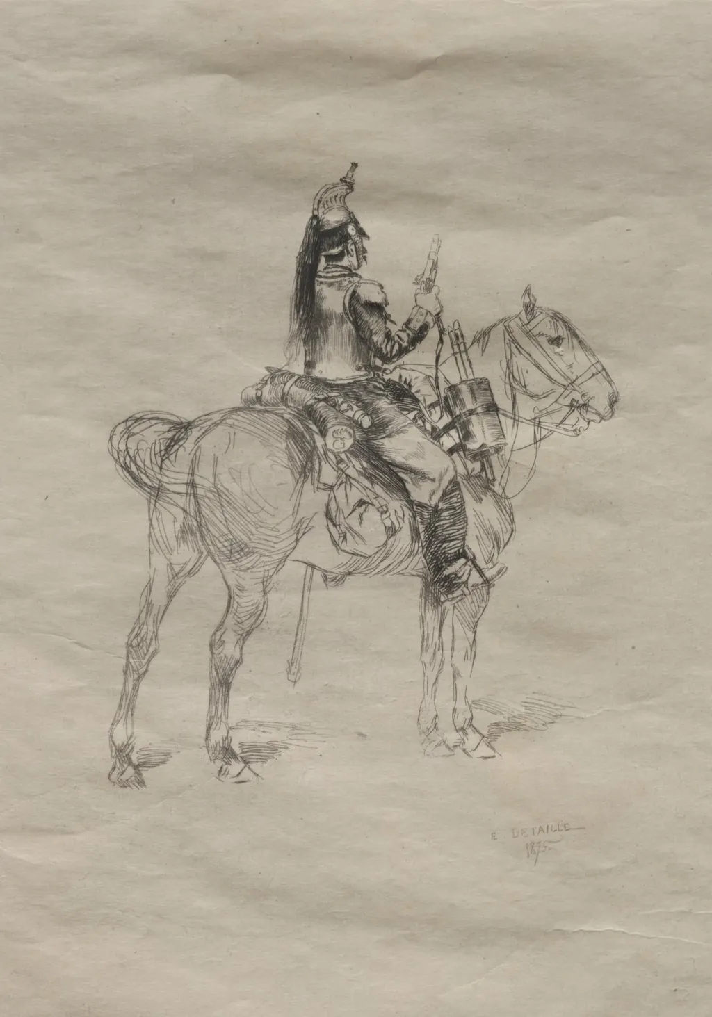The Cavalryman, by Édouard Detaille, 1875
