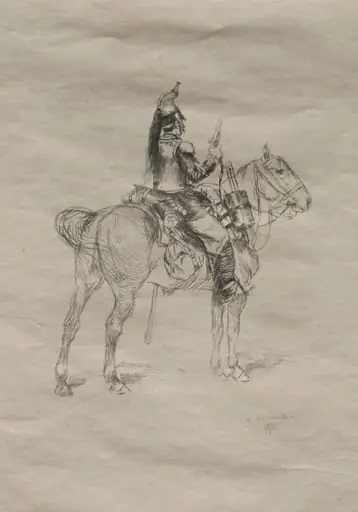 The Cavalryman, by Édouard Detaille, 1875