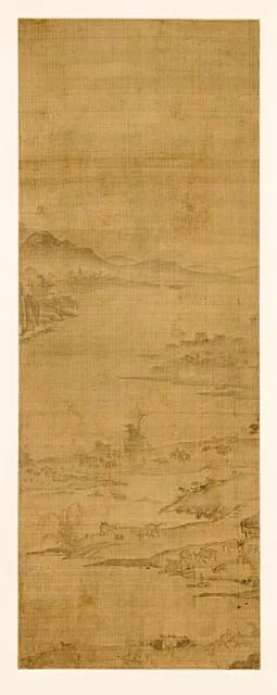 Water Buffaloes in a Mountain Valley, detail