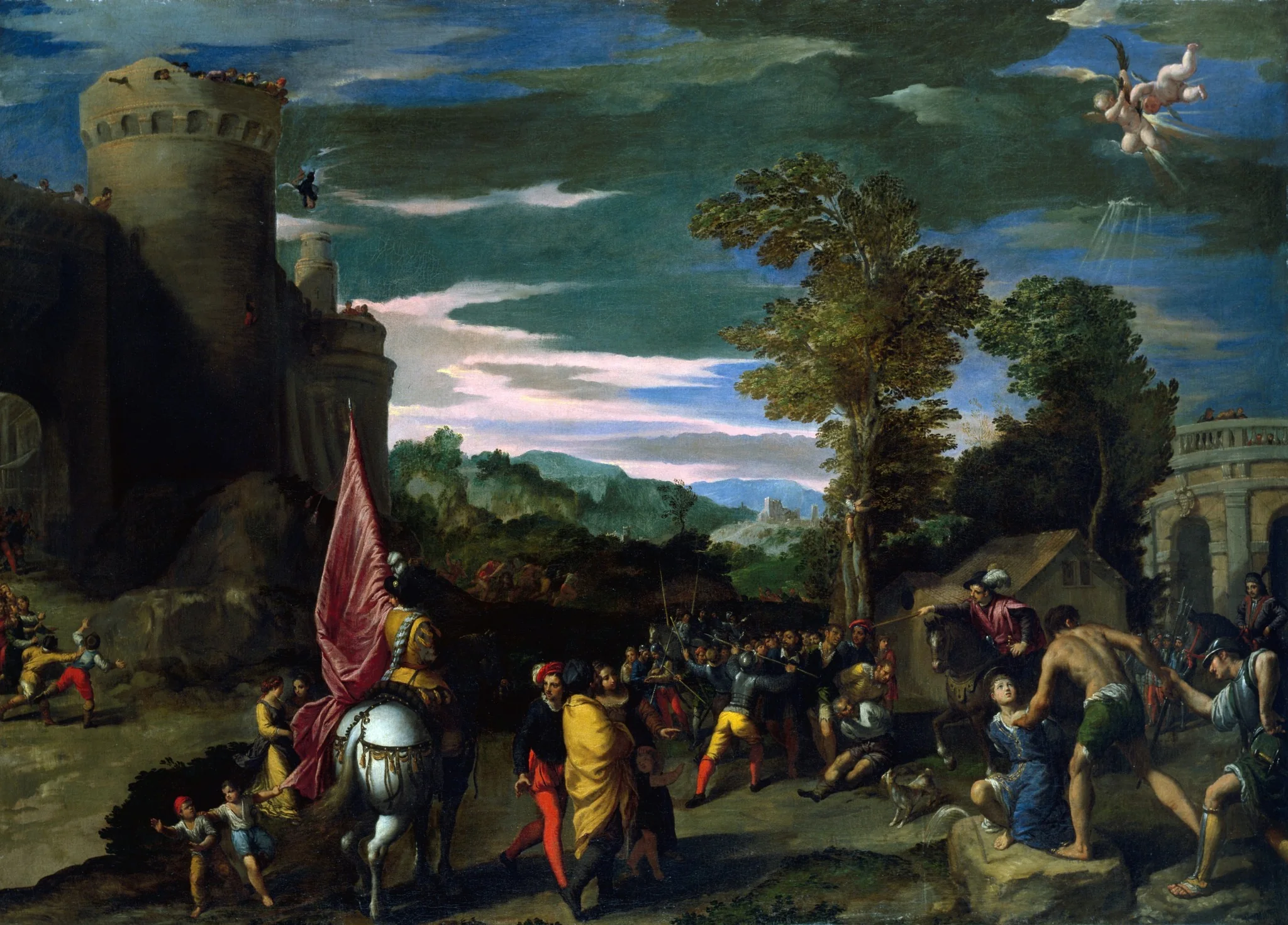 Martyrdom of Saint Venantius of Camerino, detail