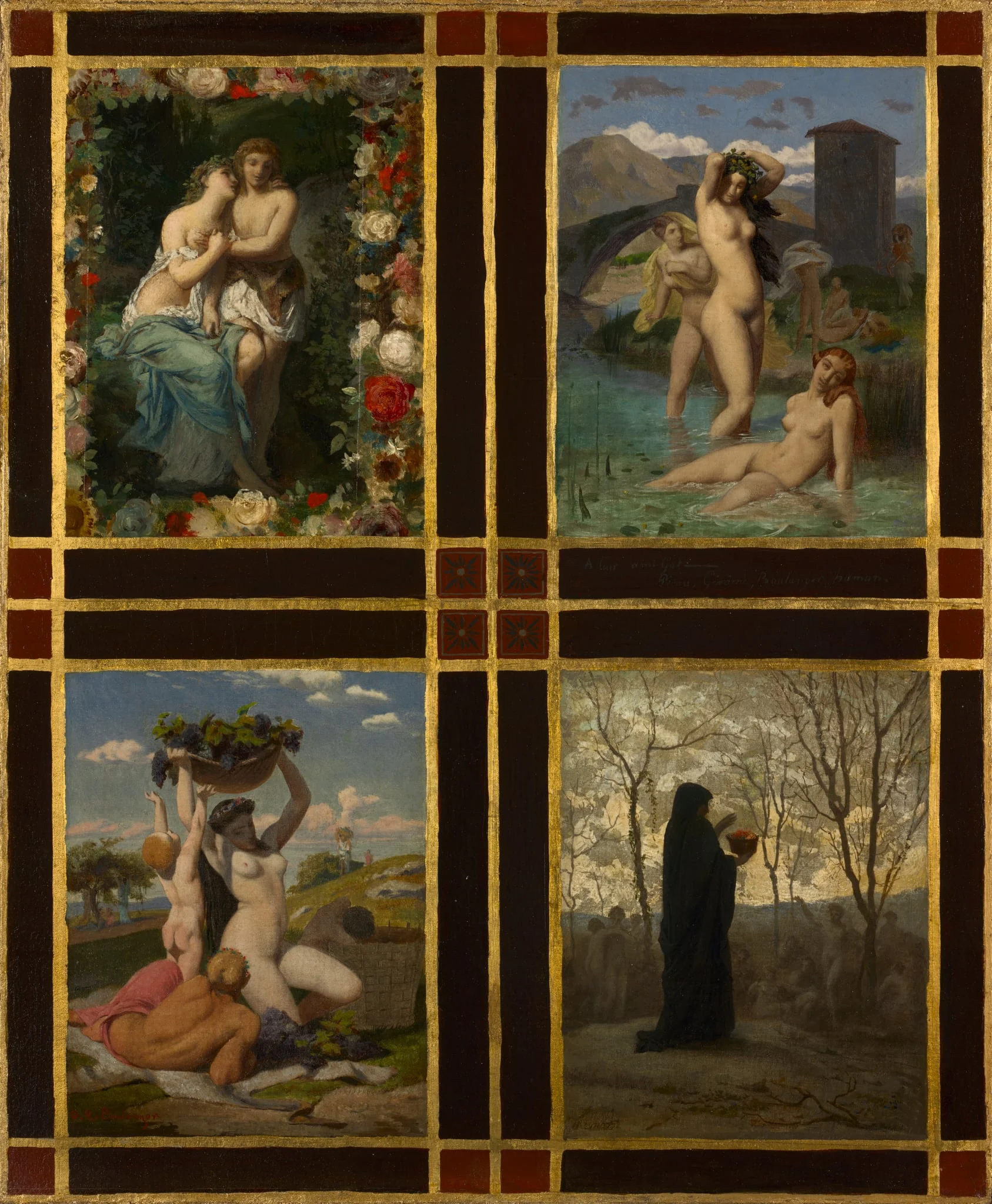 The Four Seasons, detail