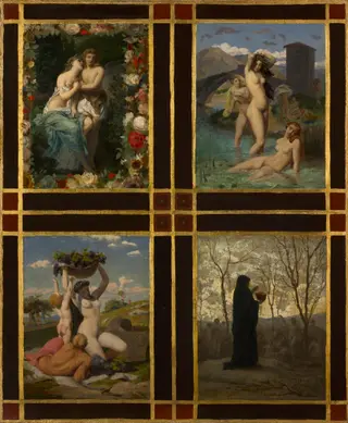 The Four Seasons, by Henry Picou, unspecified, 1850