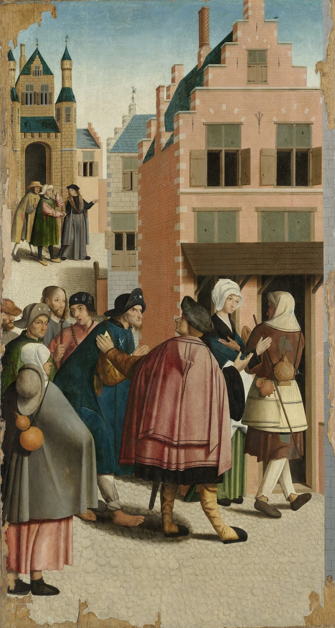 The Seven Works of Mercy, detail