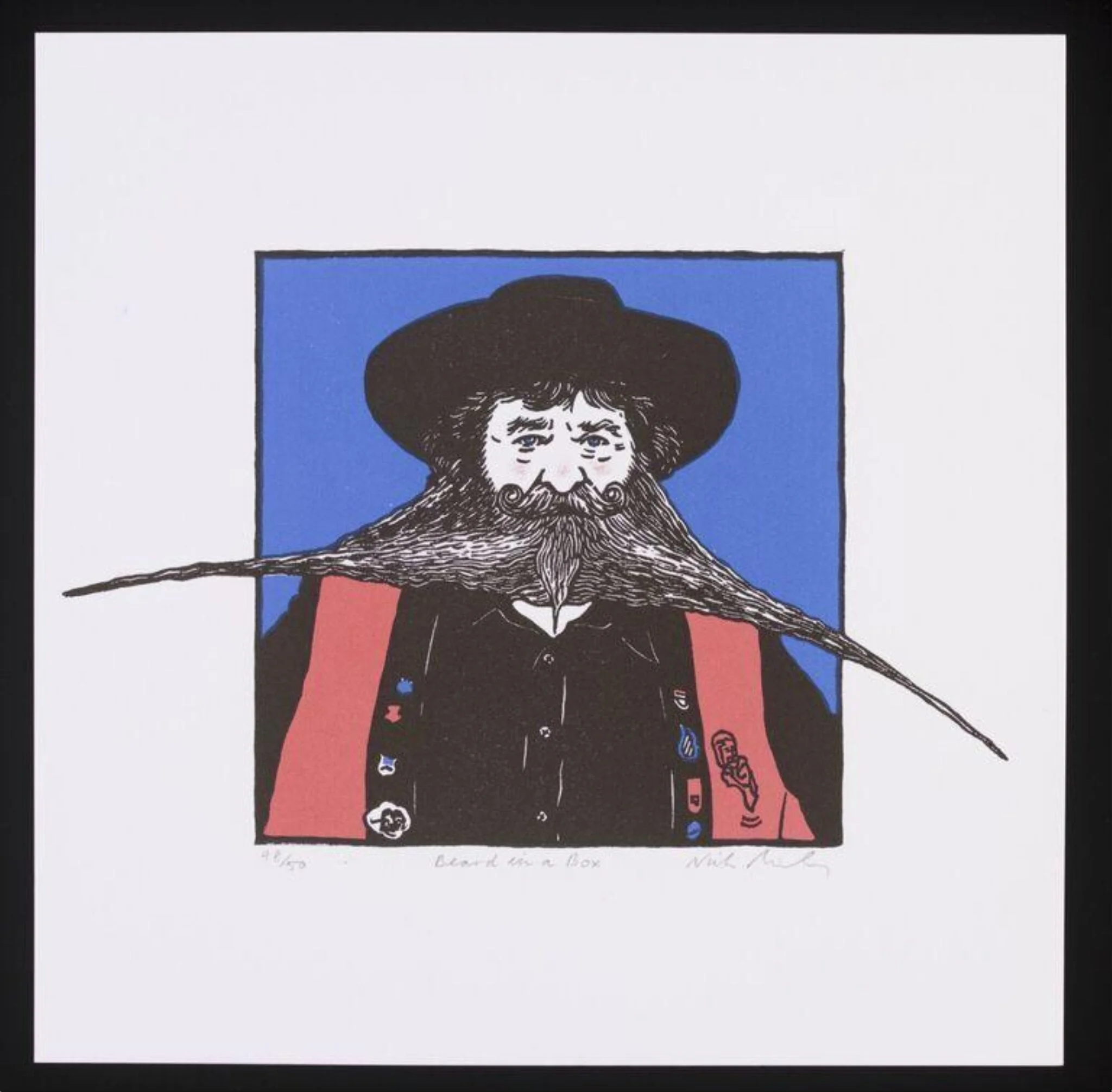 Beard in a Box, detail