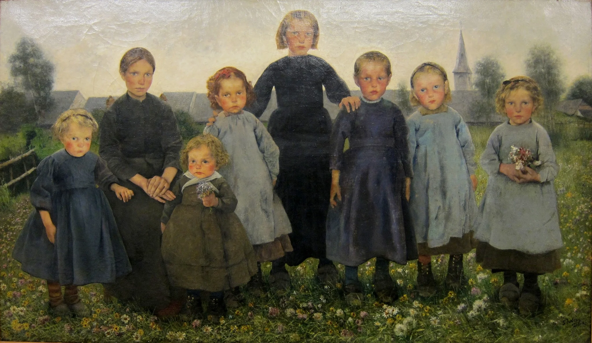 The Girls, detail