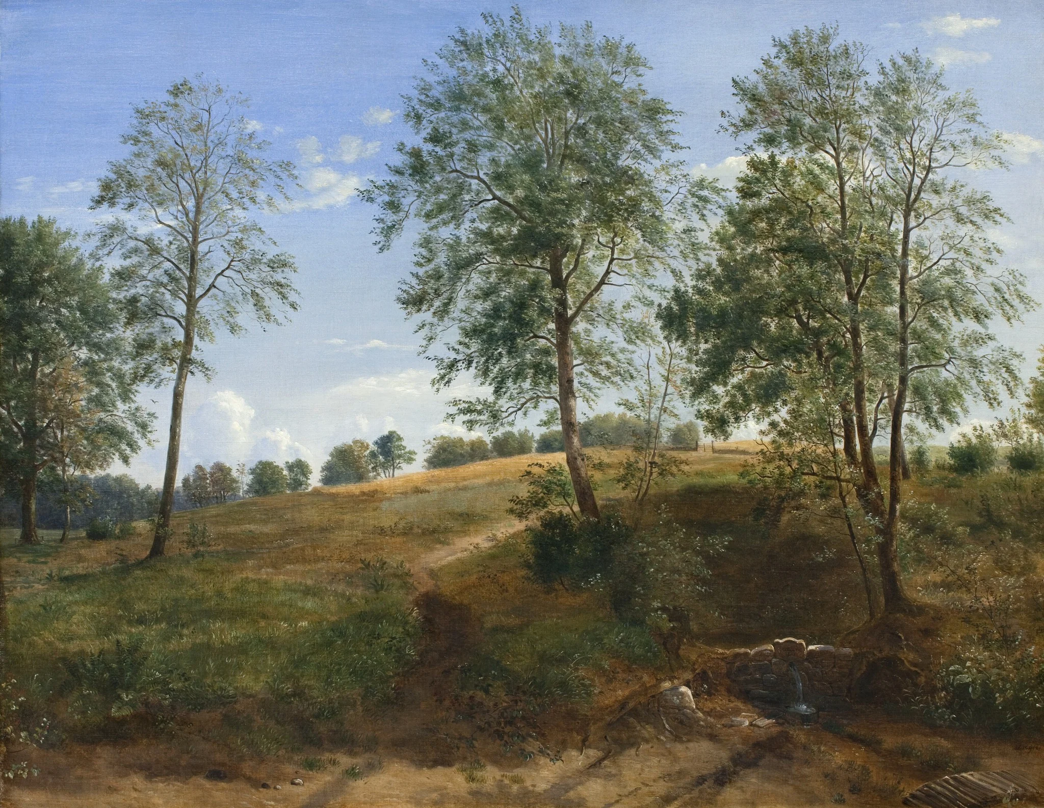 The Caroline Spring at Næsby on Funen, detail