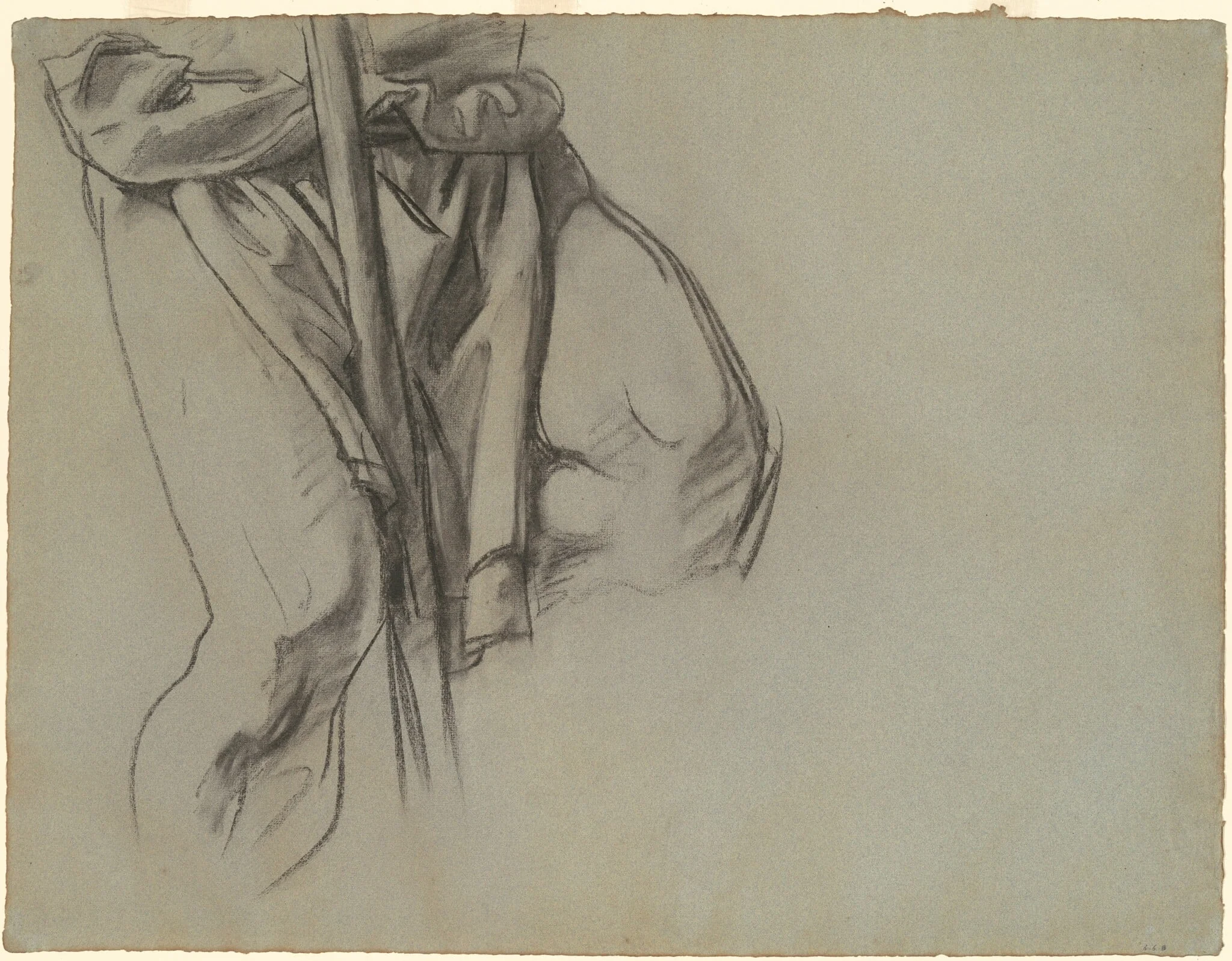 Study of Adam for the "Fifteen Mysteries of the Rosary", detail