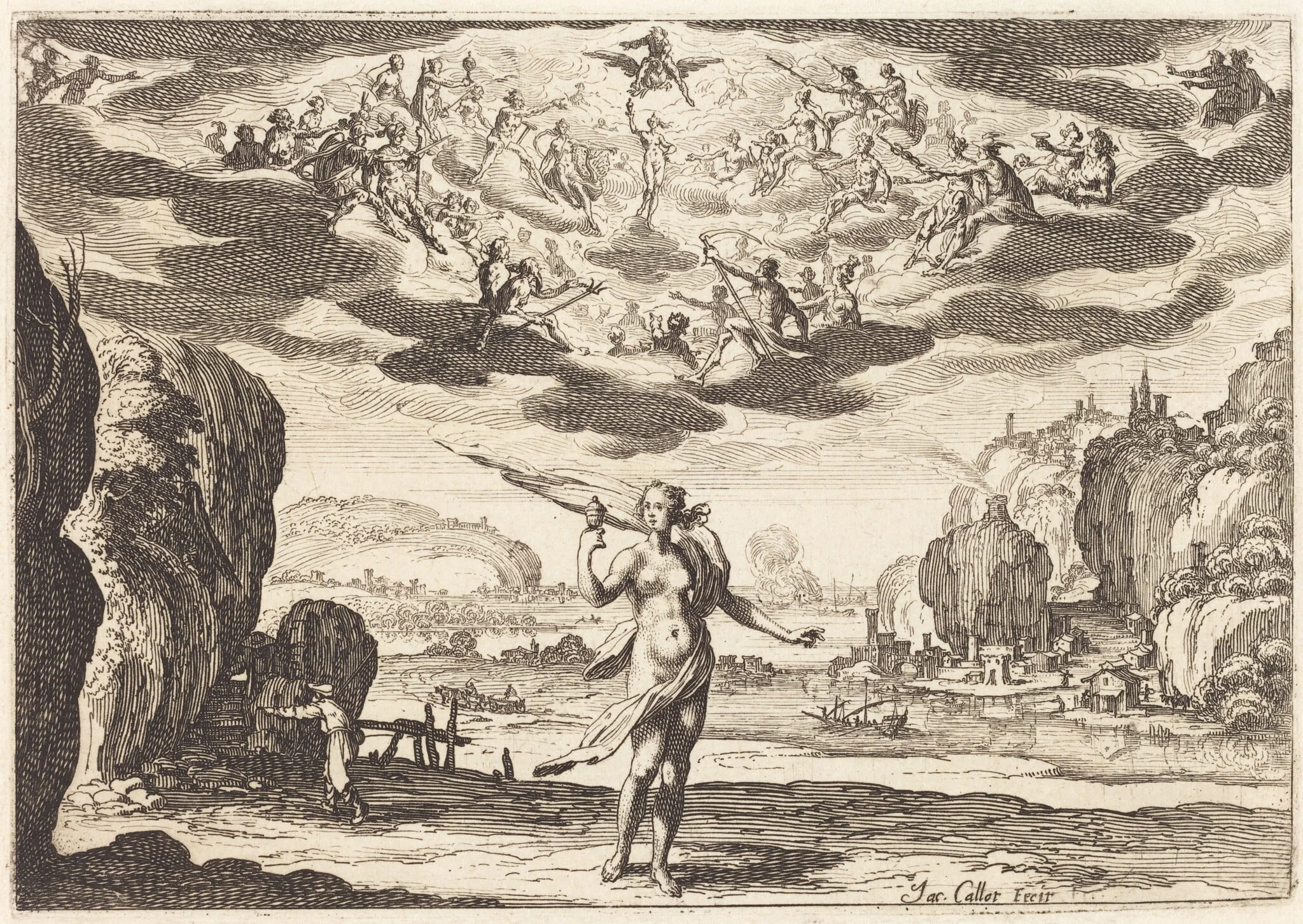 Pandora, detail