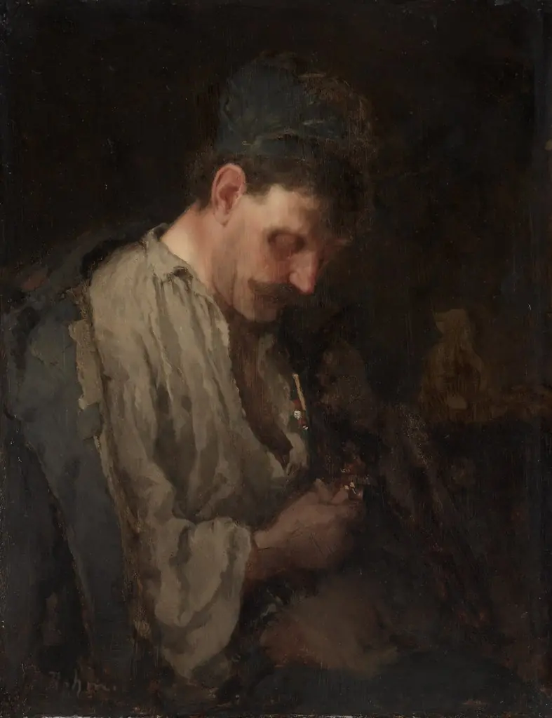 Portrait of Mr. C., by Max Bohm, oil, 1896