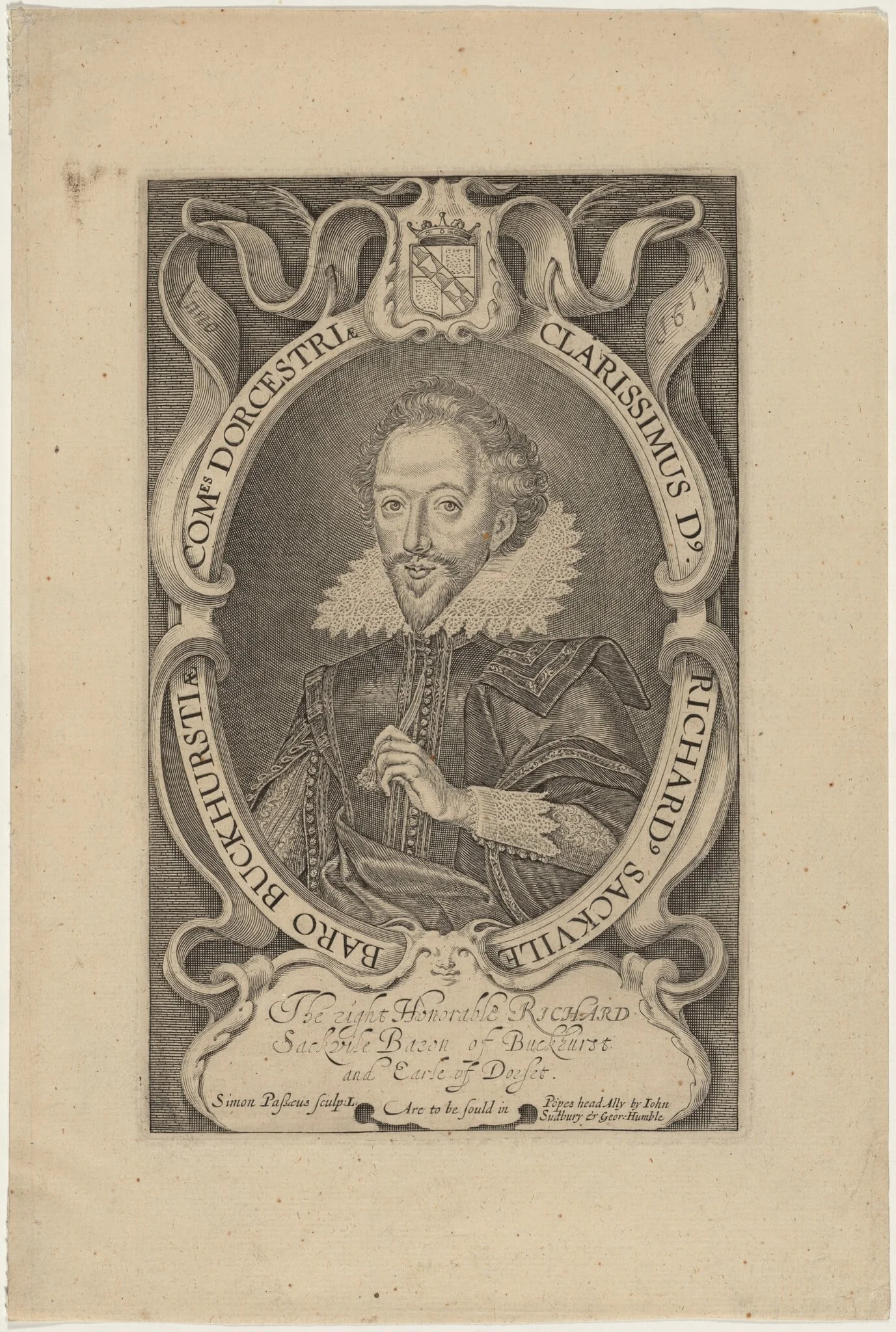 Richard Sackville, Third Earl of Dorset, detail