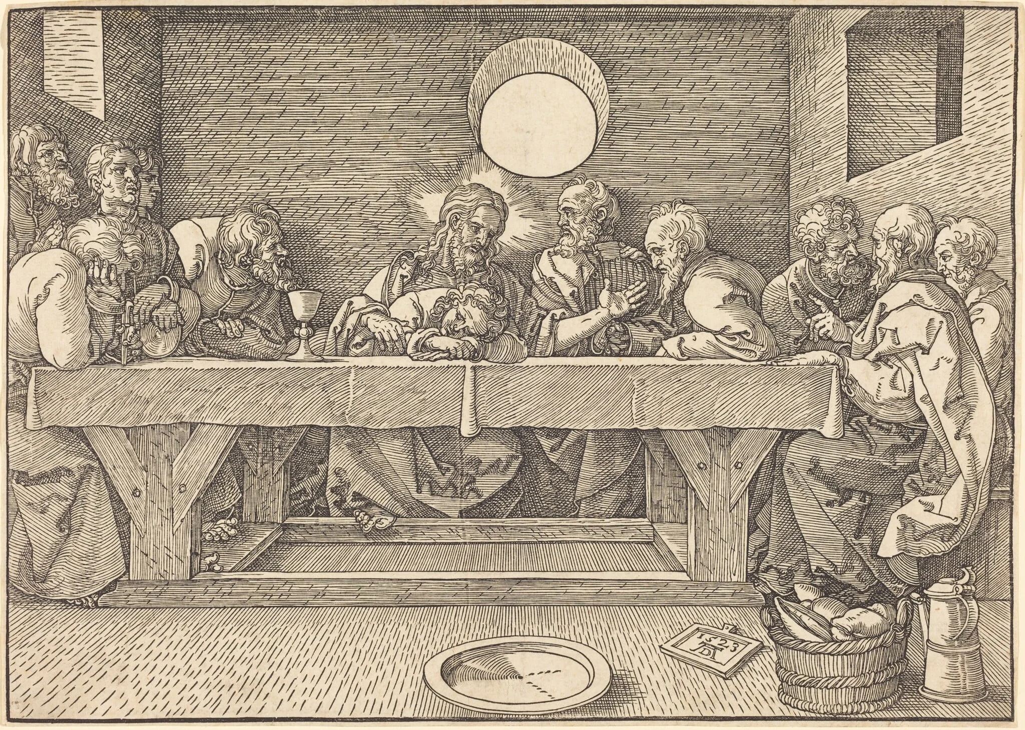 The Last Supper, detail