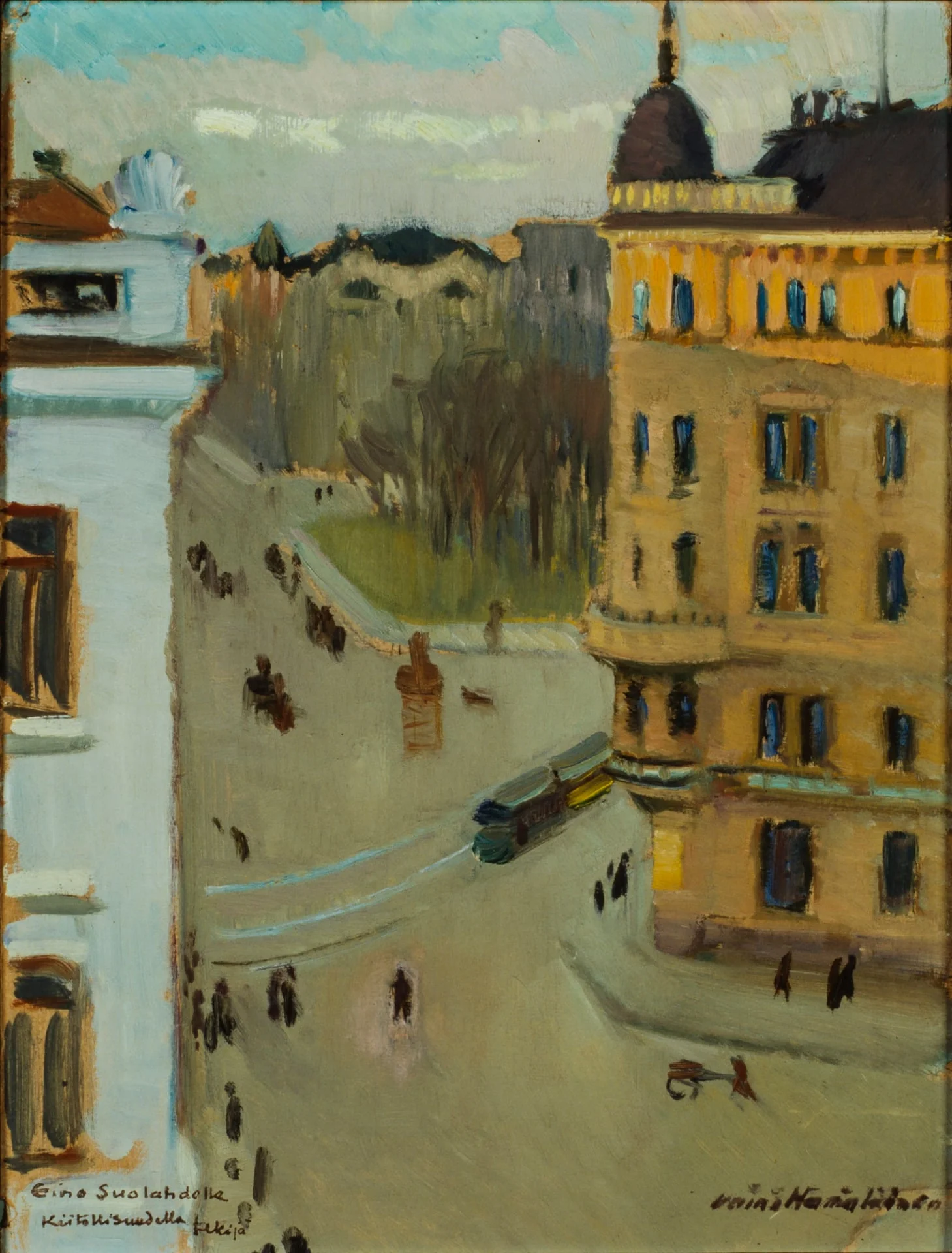 Kolmikulma Helsingissä, detail