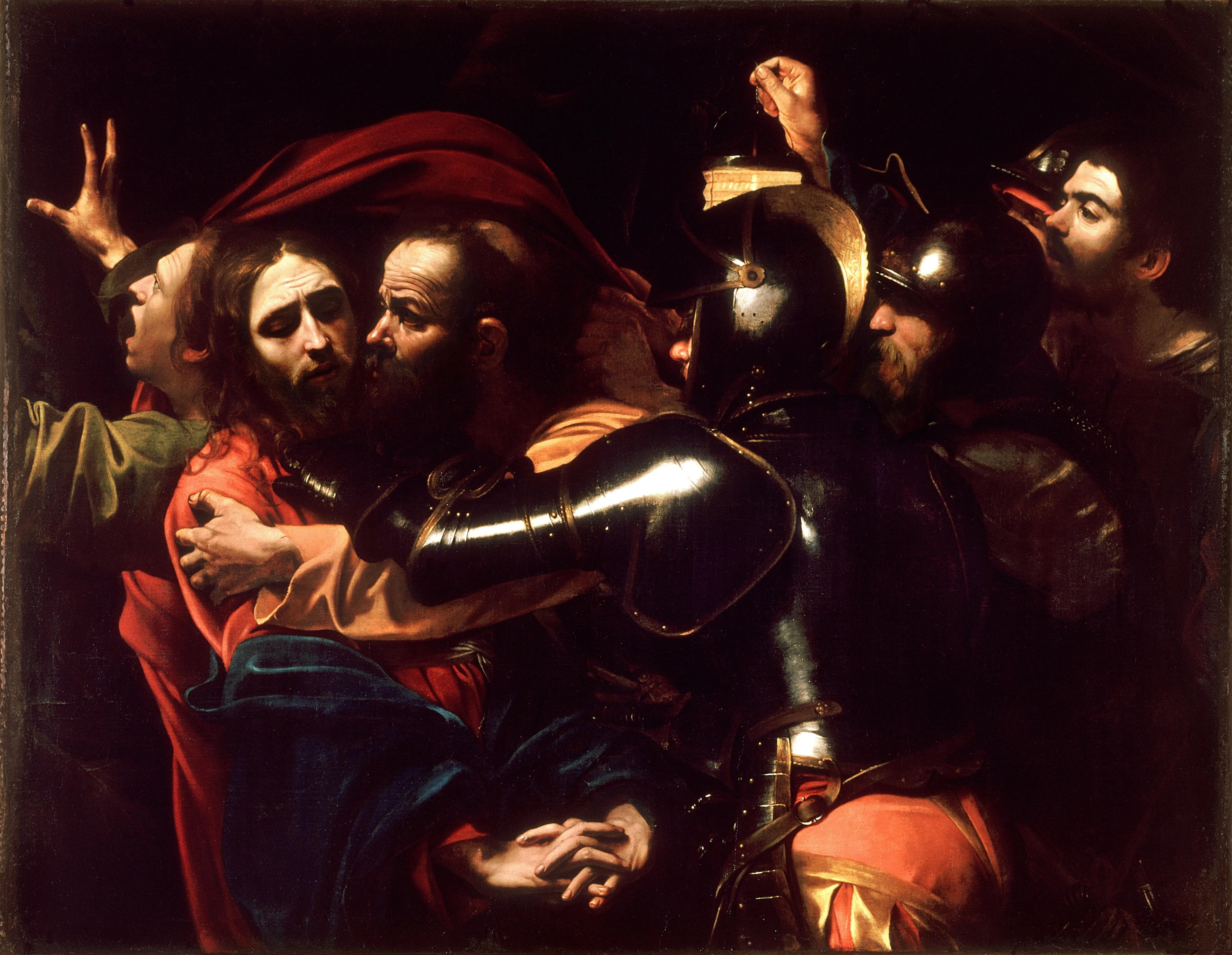 The Taking of Christ, detail