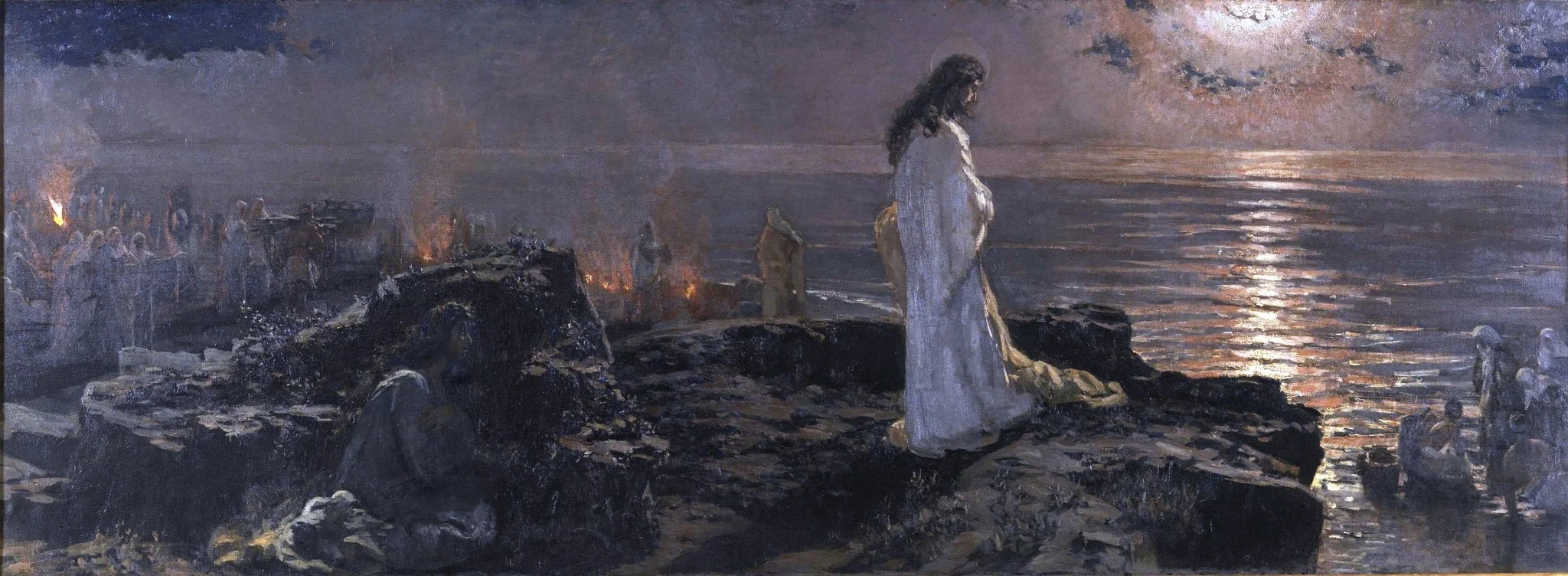 Jesús en el Tiberíades, detail