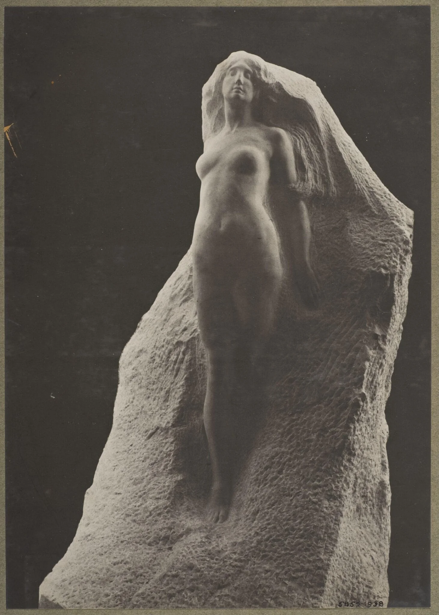 The Mountain Peak, detail