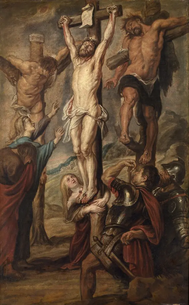 Calvary, by Peter Paul Rubens, oil