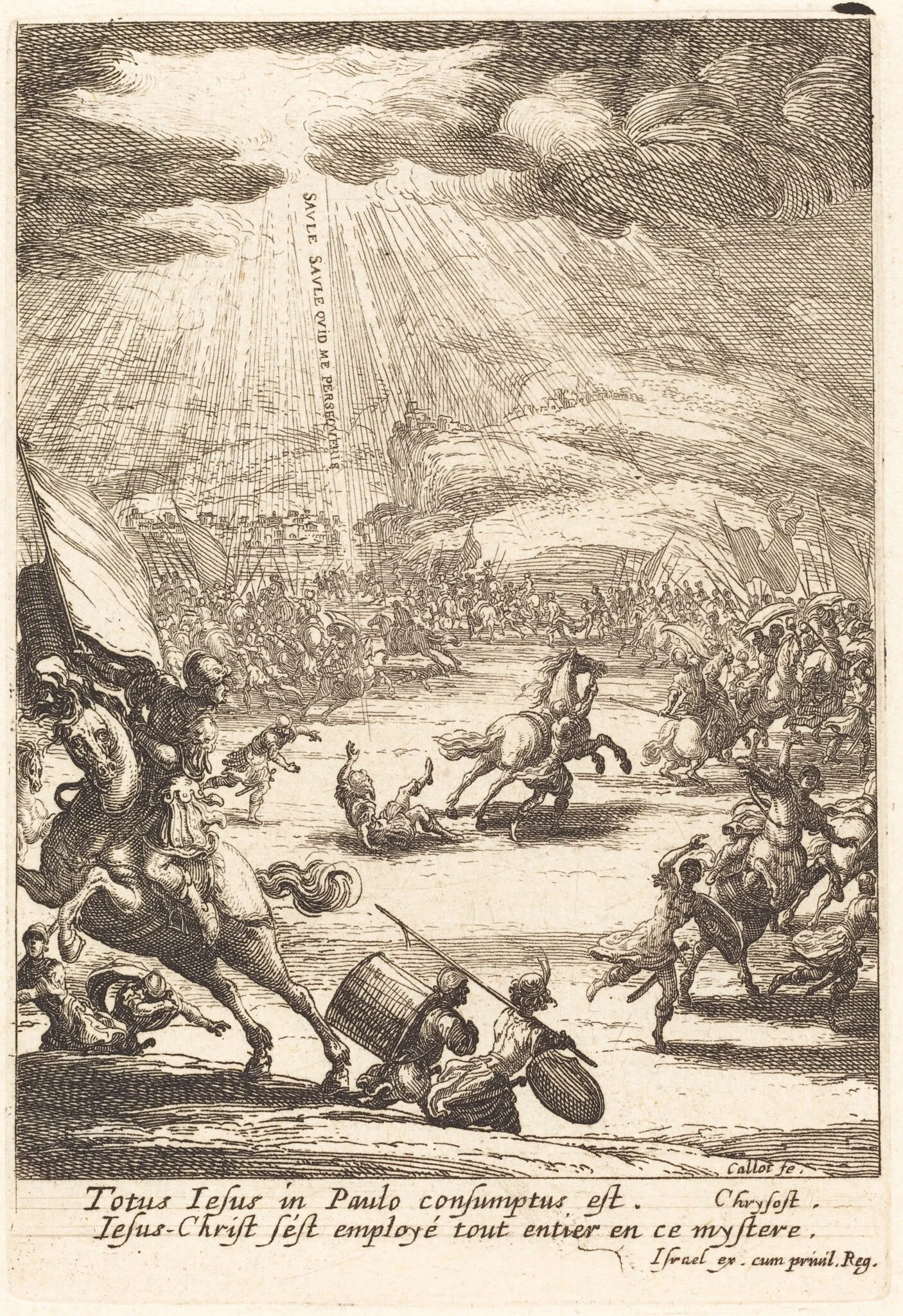 The Conversion of Saint Paul, detail