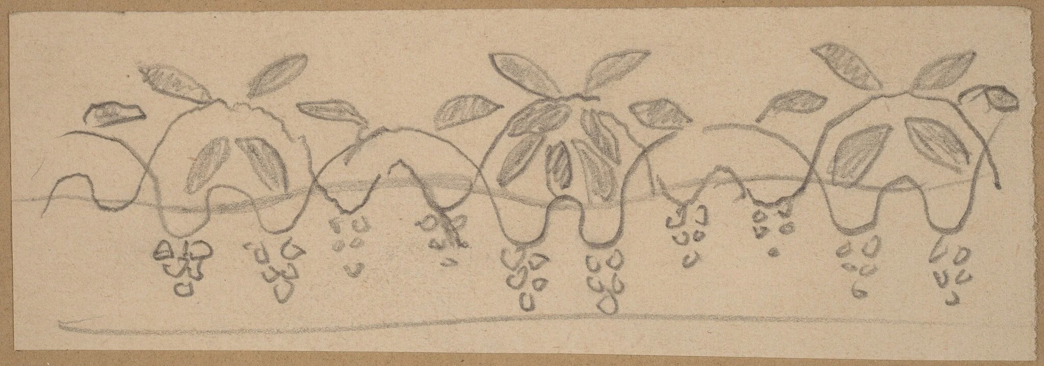 Study for a Border Design, detail