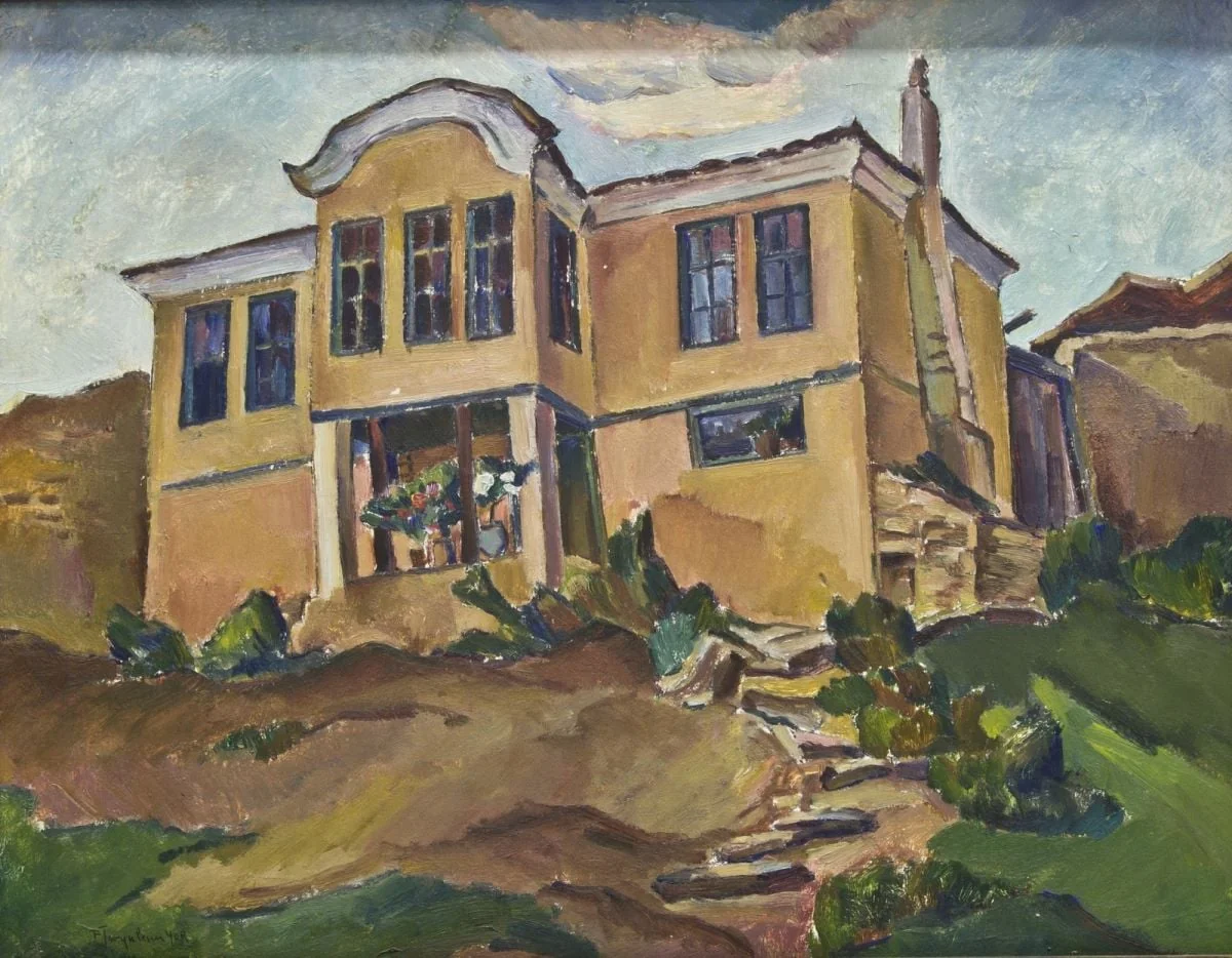 Casă la Balcic, detail