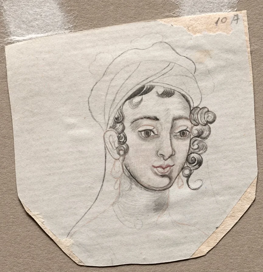 Head of a Young Man, detail